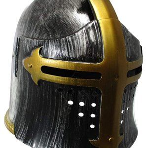 Templar Knight Helmet Costume Headwear